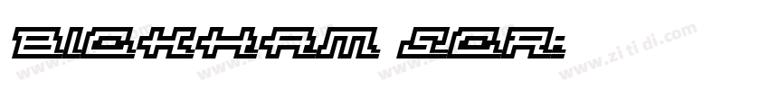 BICKHAM SCR字体转换